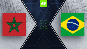 Banner do jogo Marrocos x Brasil