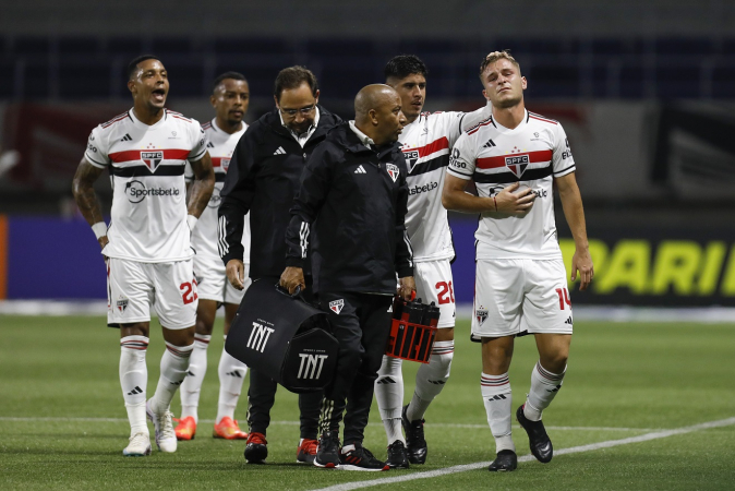 Galoppo deixa o campo chorando na eliminação do São Paulo no Campeonato Paulista