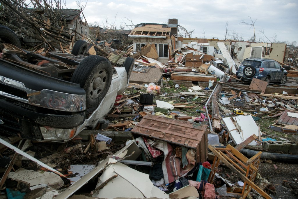 Número de mortos nos EUA por tornados sobe para 26