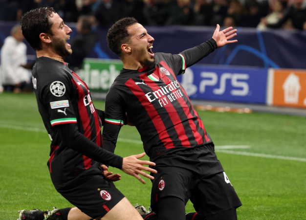 Milan venceu o Napoli no primeiro jogo das quartas de final da Champions League