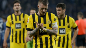 Jogadores do Borussia Dortmund lamentam empate com o Bochum