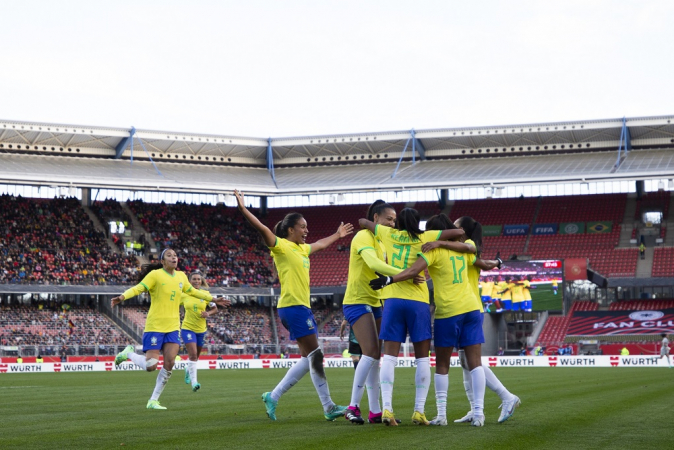 Brasil venceu a Alemanha no último teste antes da Copa do Mundo Feminina