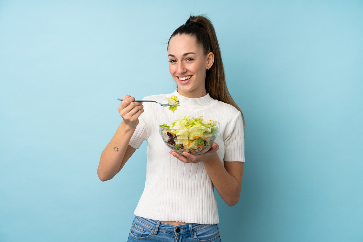 Uma alimentação vegetariana pode trazer inúmeros benefícios para a saúde 