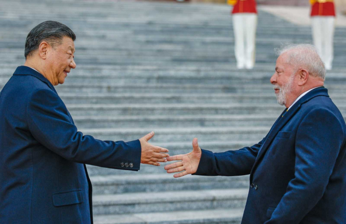 Lula e Xi Jinping