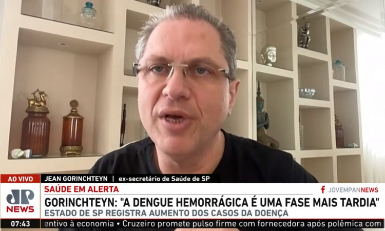 jean-gorinchteyn-dengue-brasil-prevencao-doenca-ex-secretario-de-saude-reproducao-jovem-pan-news