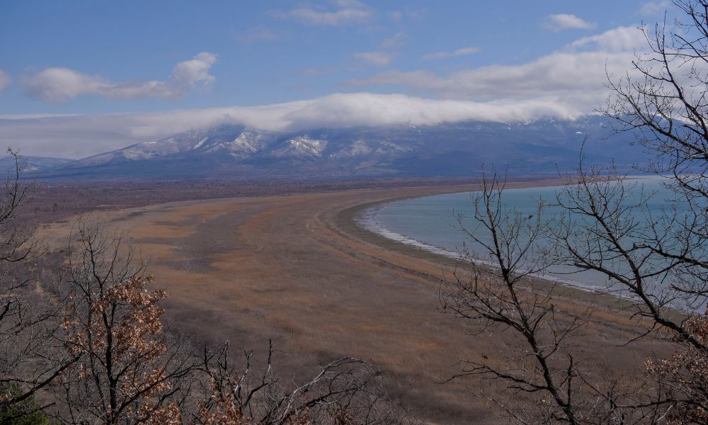 Lake Prespa, one of the oldest lakes in Europe, is losing size and 2,000 species are threatened