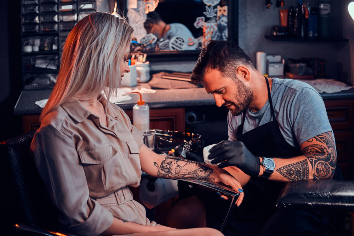 Alguns desenhos de tatuagem são mais populares 