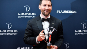 Messi ganhou o Prêmio Laureus de melhor atleta do ano pela segunda vez