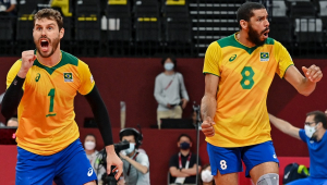 Bruninho e Wallace venceram as Olimpíadas de 2016 com a seleção brasileira de vôlei