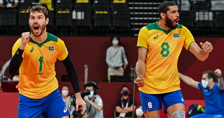 Bruninho e Wallace venceram as Olimpíadas de 2016 com a seleção brasileira de vôlei