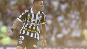 Deivid Wahsington marcou o único gol do Santos na vitória sobre o Vasco