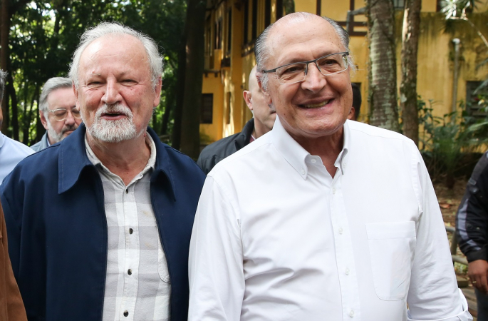Geraldo Alckmin e João Pedro Stédile