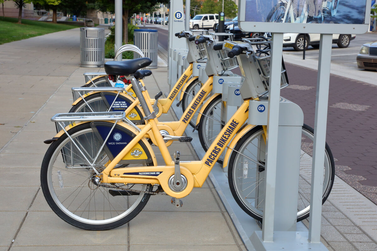 Bike sharing é uma maneira sustentável de andar pela cidade 