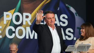 Bolsonaro discursou em evento do PL em SP