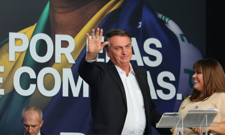 Bolsonaro discursou em evento do PL em SP