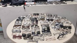 Polícia apreendeu 141 óculos