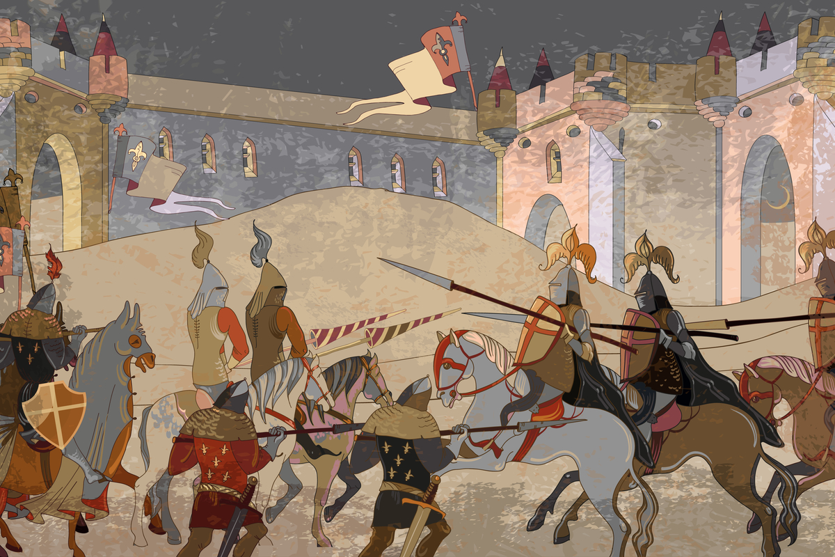 Idade Média também foi marcada por batalhas 