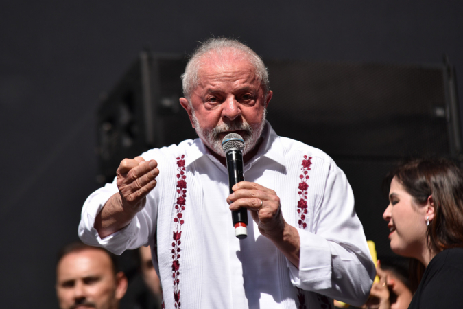 Lula no 1º de Maio