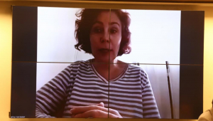 Presa na Itália, a deputada Carla Zambelli é ouvida por videoconferência na CCJ da Câmara