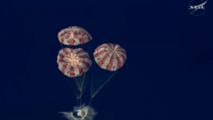 Artemis II: astronautas voltam à Terra após 10 dias no espaço