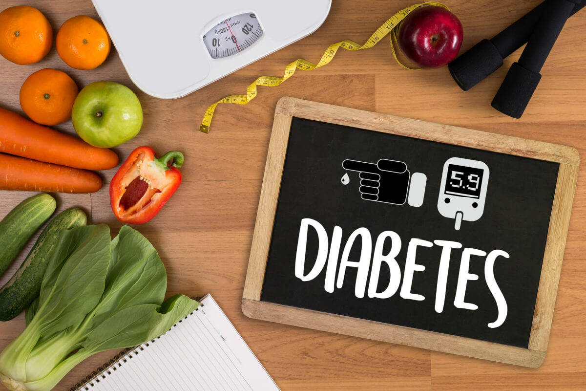 O cuidado com a alimentação é importante para pacientes com diabetes 