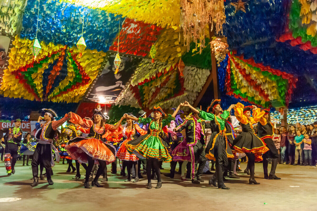 A festa de Campina Grande é uma das mais famosas do país 