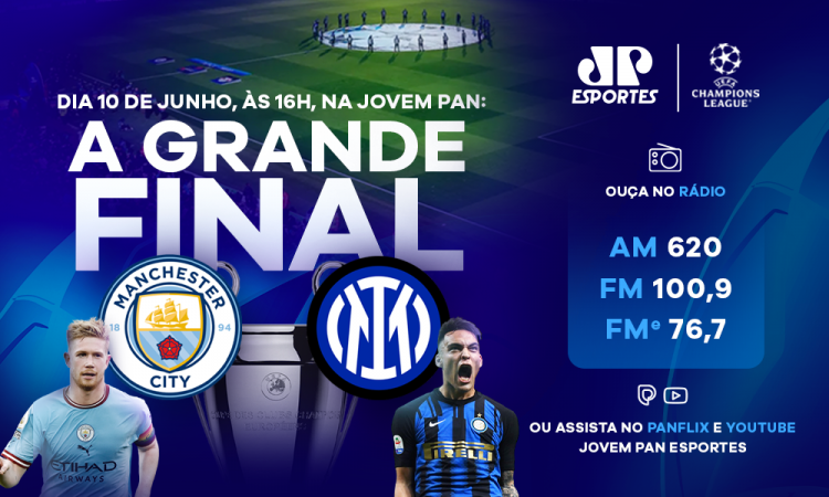 MANCHESTER CITY X INTER TRANSMISSÃO AO VIVO DIRETO DE INSTAMBUL - FINAL DA CHAMPIONS  LEAGUE 2023 