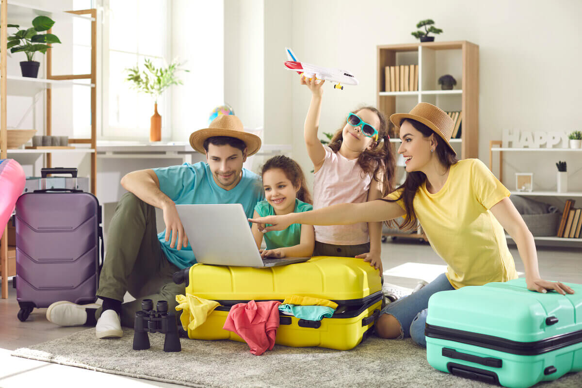 Organizar a viagem em família evita problemas durante o percurso 