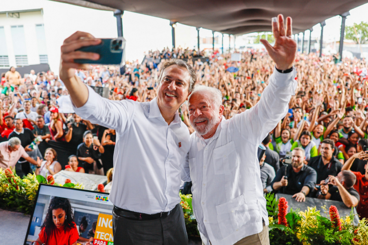 Camilo Santana e Lula