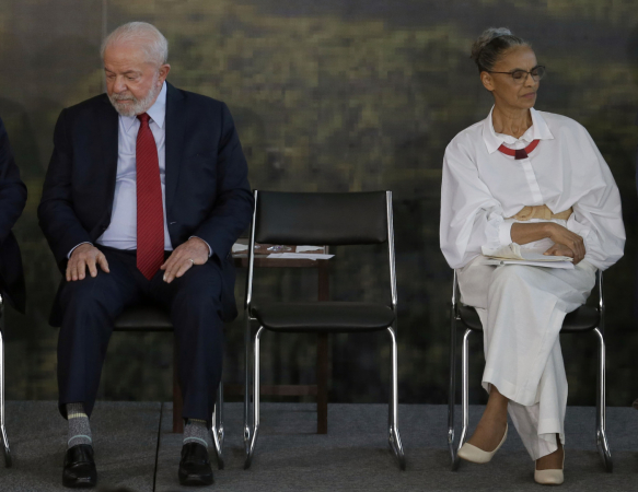 Lula e Marina Silva