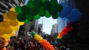 Parada do Orgulho LGBT+ ma Paulista