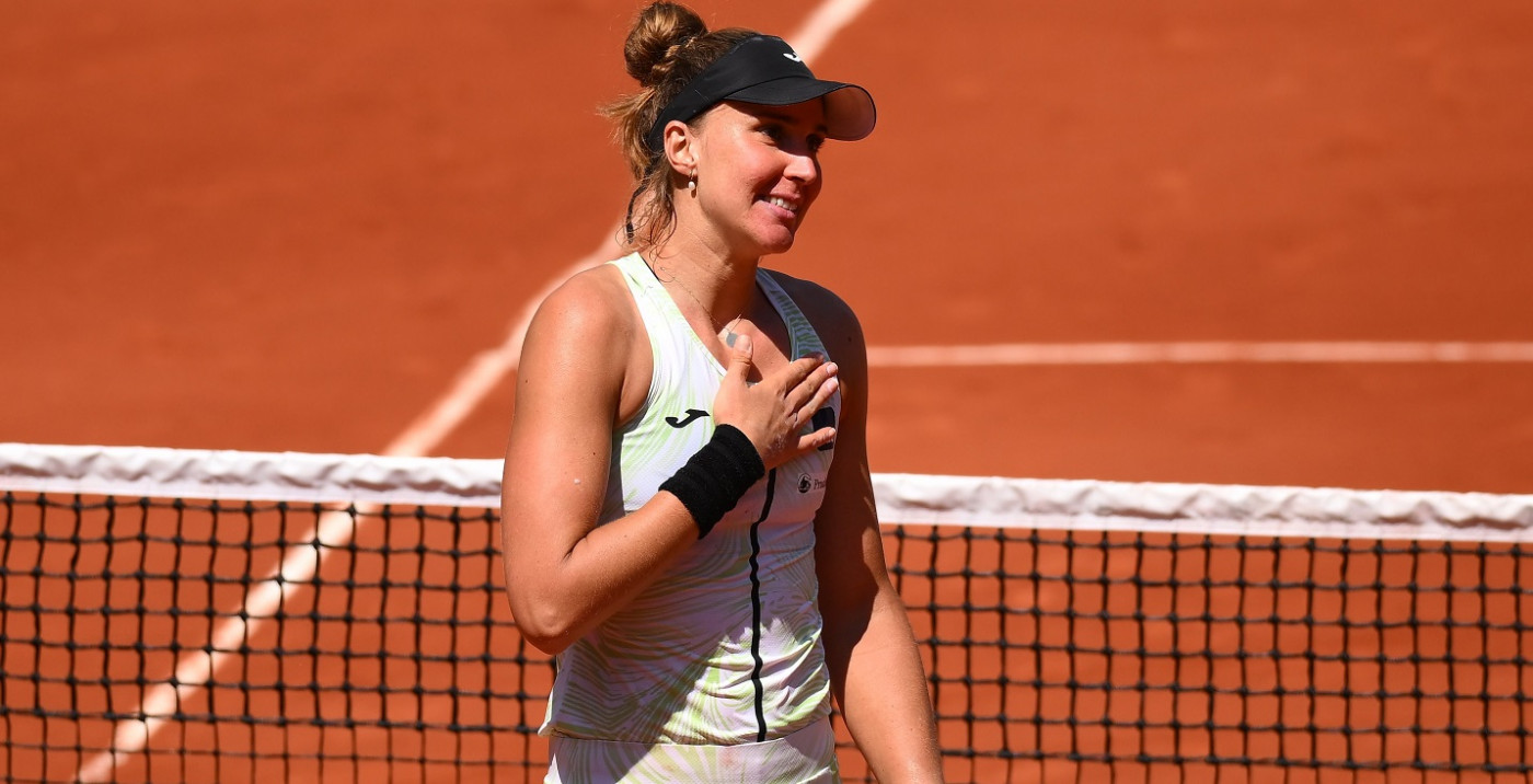 Beatriz Haddad Maia está nas quartas de final de Roland Garros