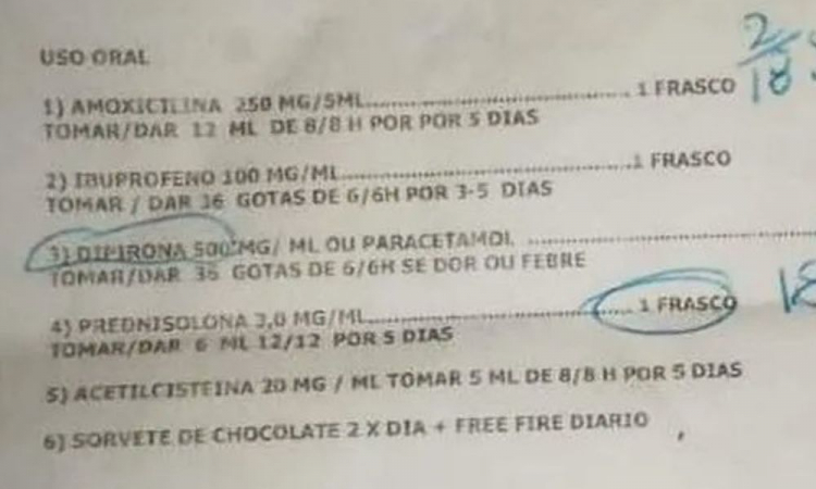 Médico que receitou sorvete e Free Fire é recontratado - 01/06/2023 -  Cotidiano - Folha
