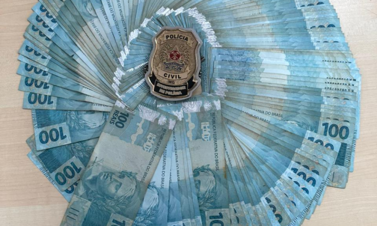 Polícia Civil devolveu dinheiro roubado de uma idosa em BH