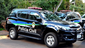 Viatura da Polícia Civil do Mato Grosso do Sul