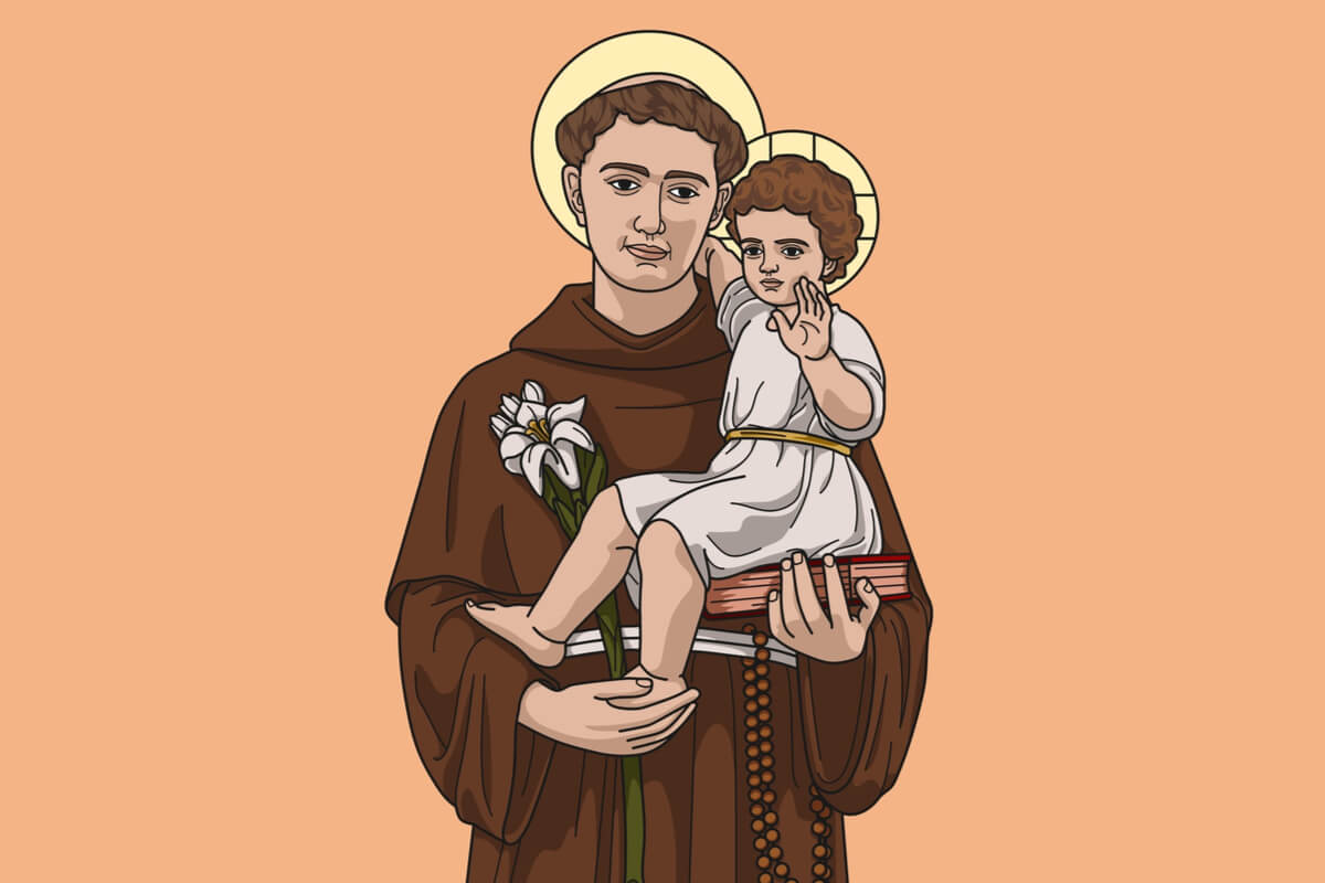 Santo Antônio é conhecido por ser o santo casamenteiro e padroeiro dos namorados 