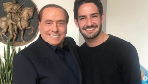 pato e Silvio Berlusconi