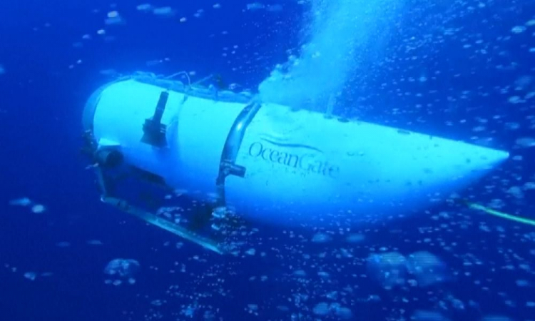 Oxigênio do submersível que desapareceu a caminho do Titanic deve acabar nesta quinta