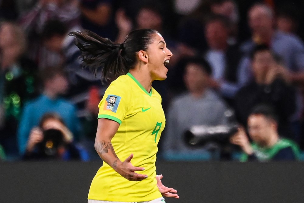 Jogadoras do Corinthians durante cerimônia de Premiação do Campeonato  Paulista Feminino