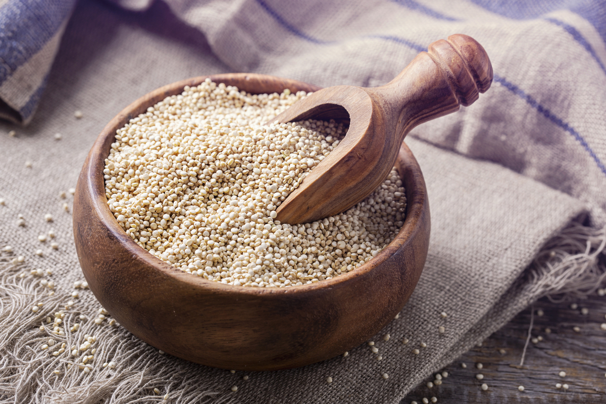 Quinoa é fonte de carboidrato, vitaminas e minerais 