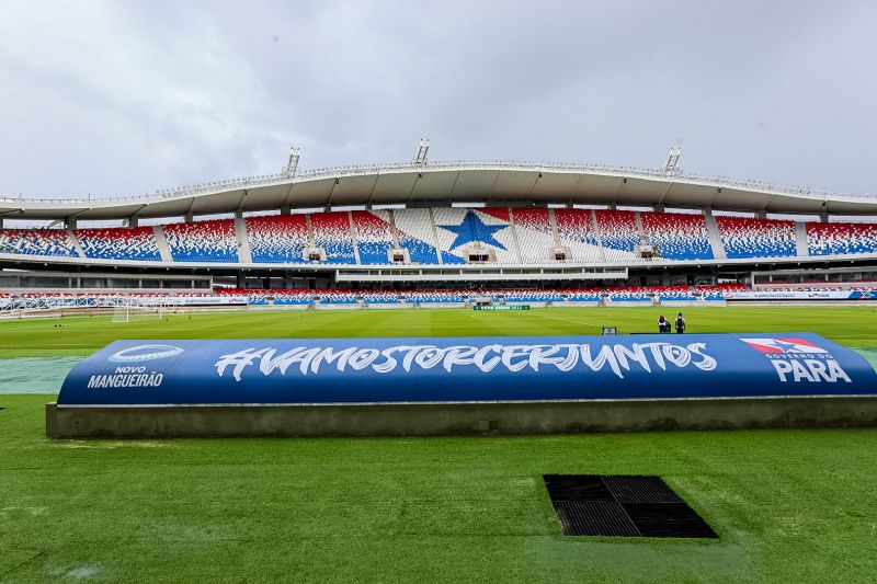 estádio mangueirão, no pará