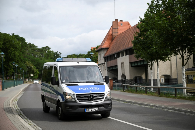 Carro da polícia de Berlim