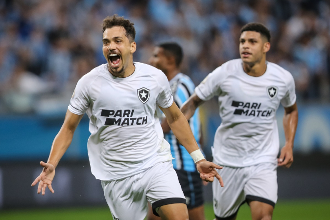 Botafogo venceu o Grêmio como visitante