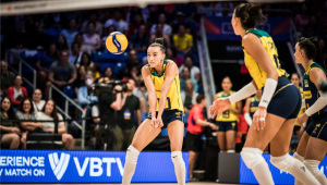 Seleção brasileira feminina foi derrotada na Liga das Nações de Vôlei pela China