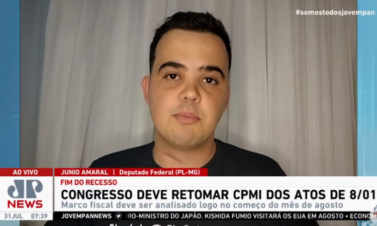 deputado-junio-amaral-congresso-entrevista-jornal-da-manha-reproducao-jovem-pan-news