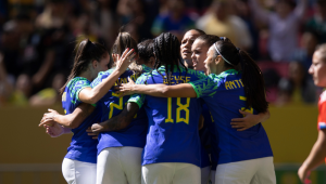 Seleção feminina vence o Chile por 4 a 0