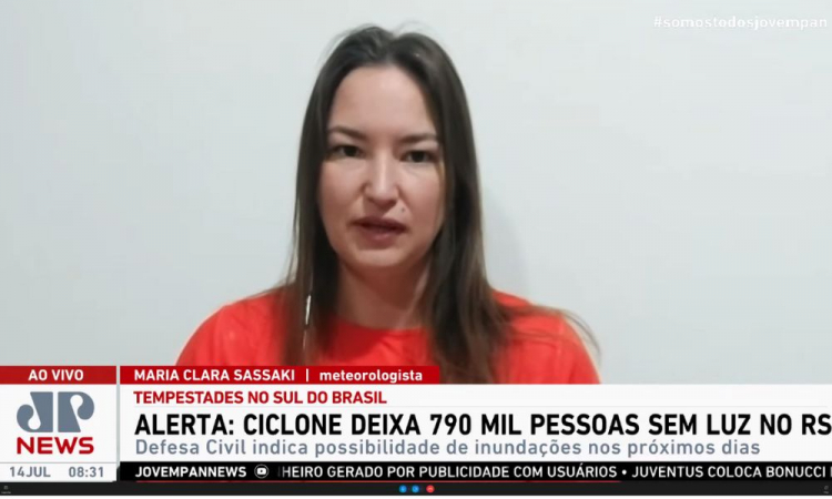 maria-clara-sassaki-meteorologista-ciclone-entrevista-jornal-da-manha-reproducao-jovem-pan-news