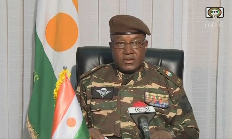 General Abdourahamane Tiani, do Níger