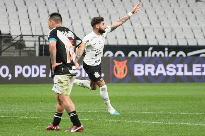 Yuri Alberto marcou na vitória do Corinthians sobre o Vasco