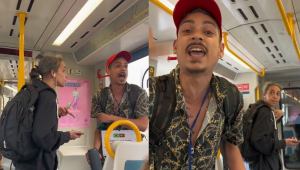 Rapper brasileiro Portugal metrô